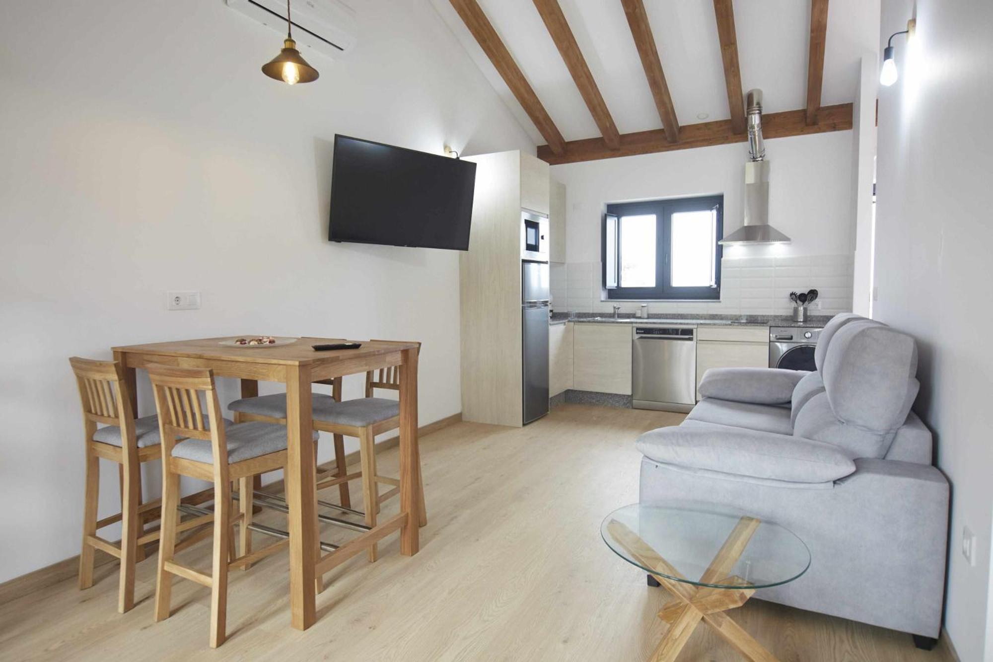 Apartamentos Turisticos A Galera 里瓦德奥 外观 照片